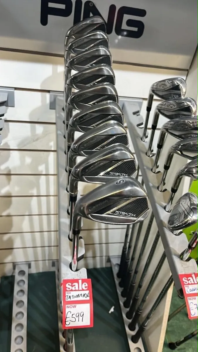 Taylormade Stealth LEFT H 4-GW (9) KBS STIFF €599 - Image 3