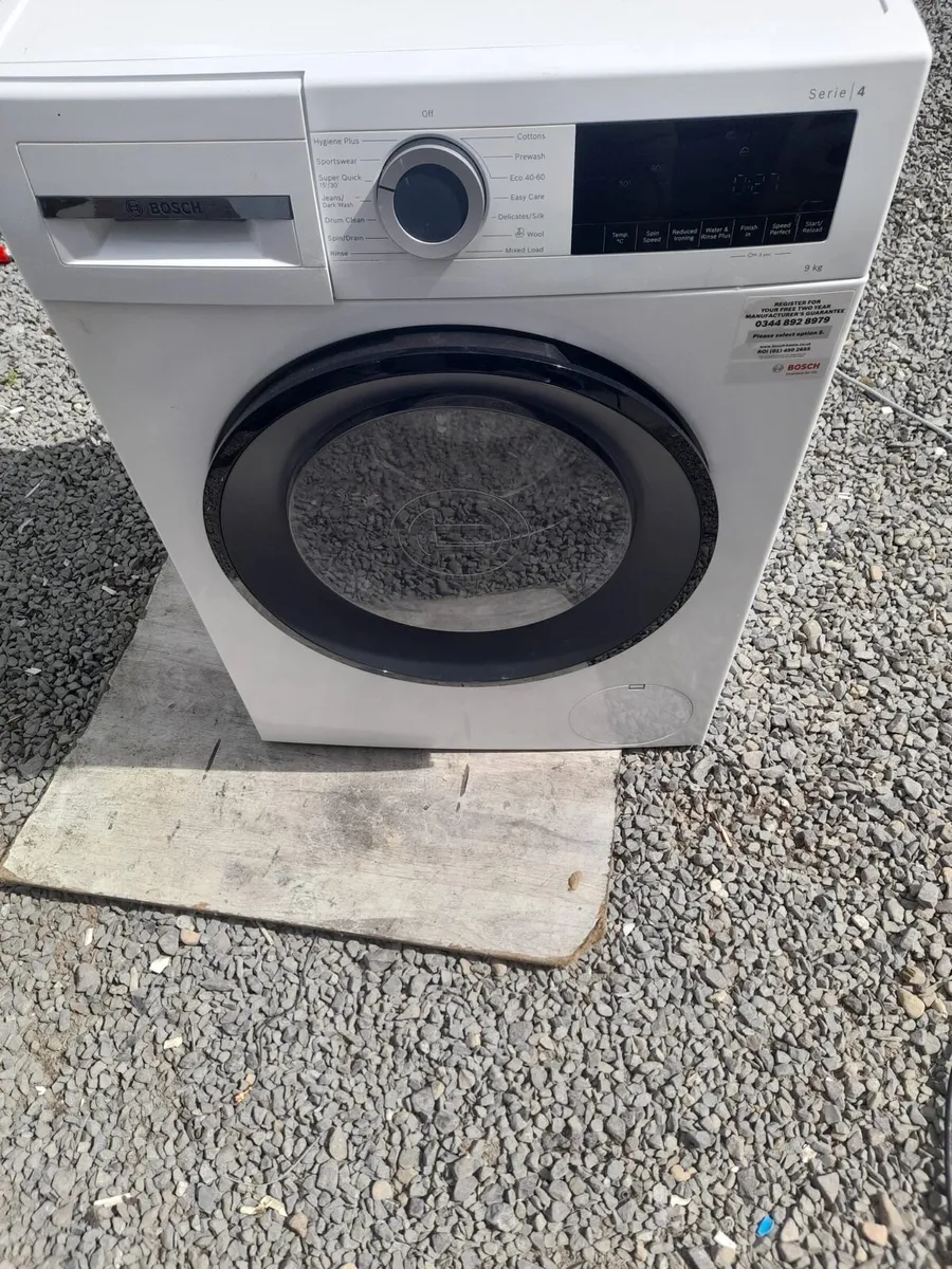 Bosch washing machine