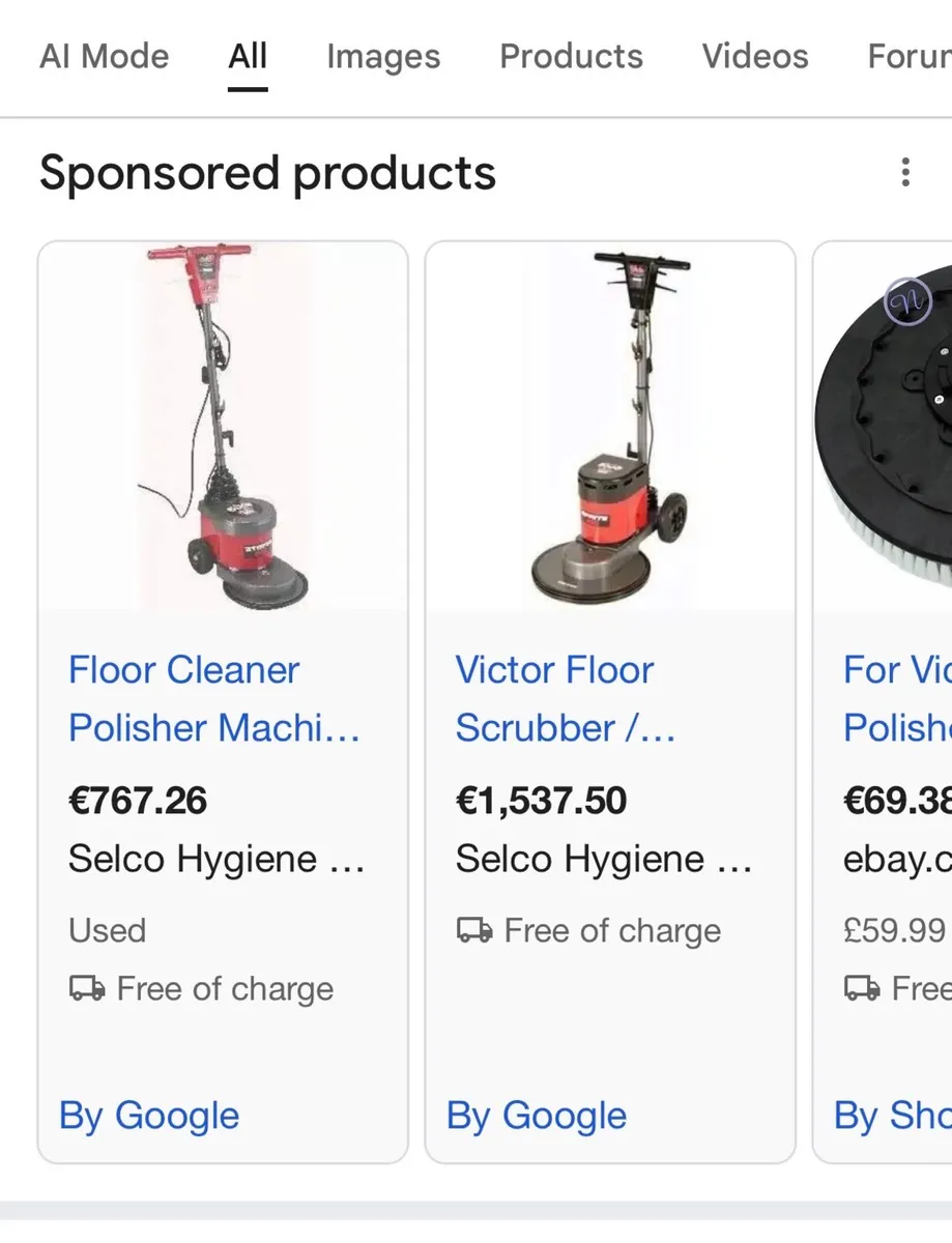 SHOP FLOOR CLEANER VICTOR 450 FLOOR SCRUBBER - Image 4