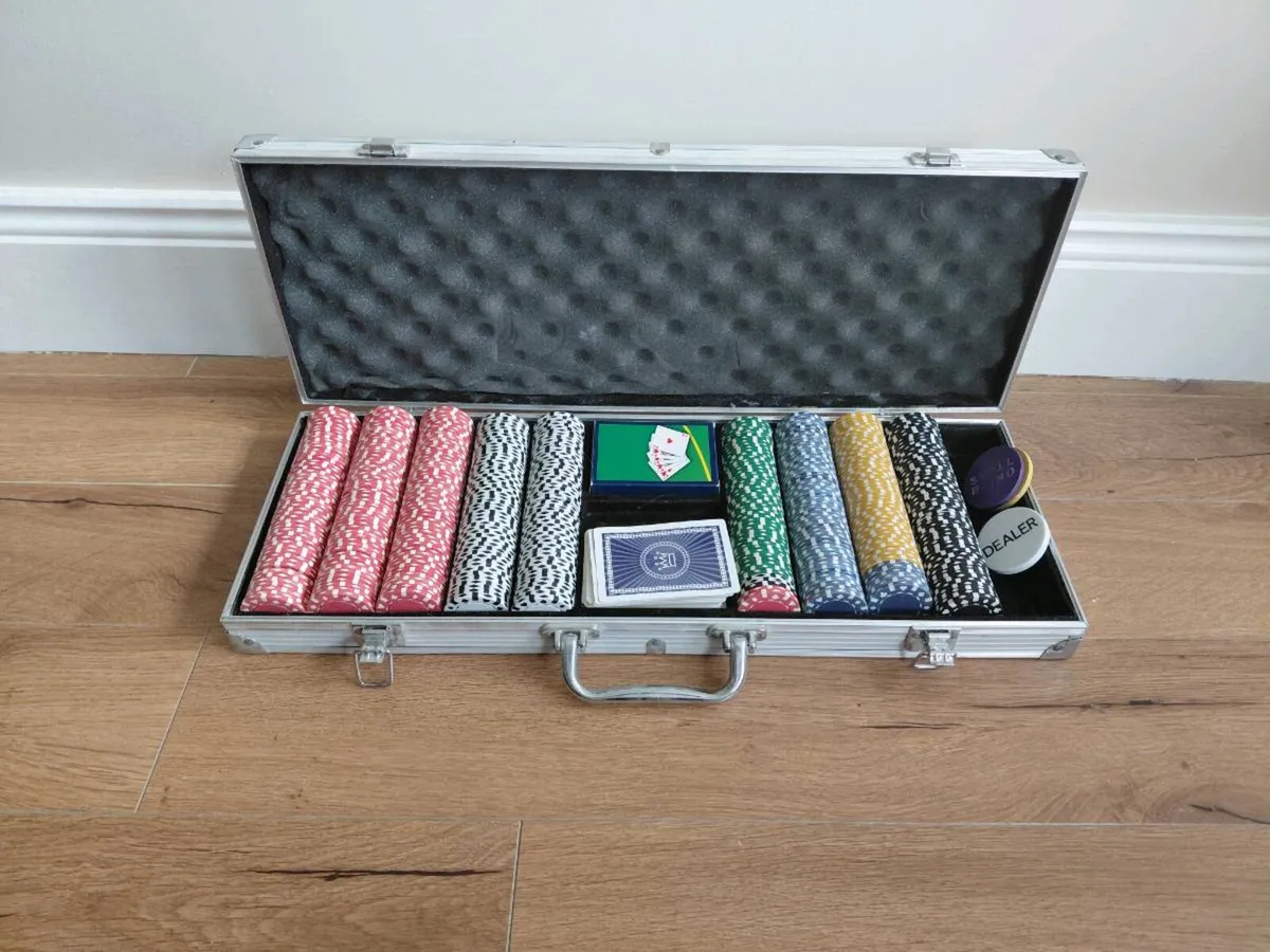 oker Chip Set Heavy Clay Composite (400+ Chips) Al