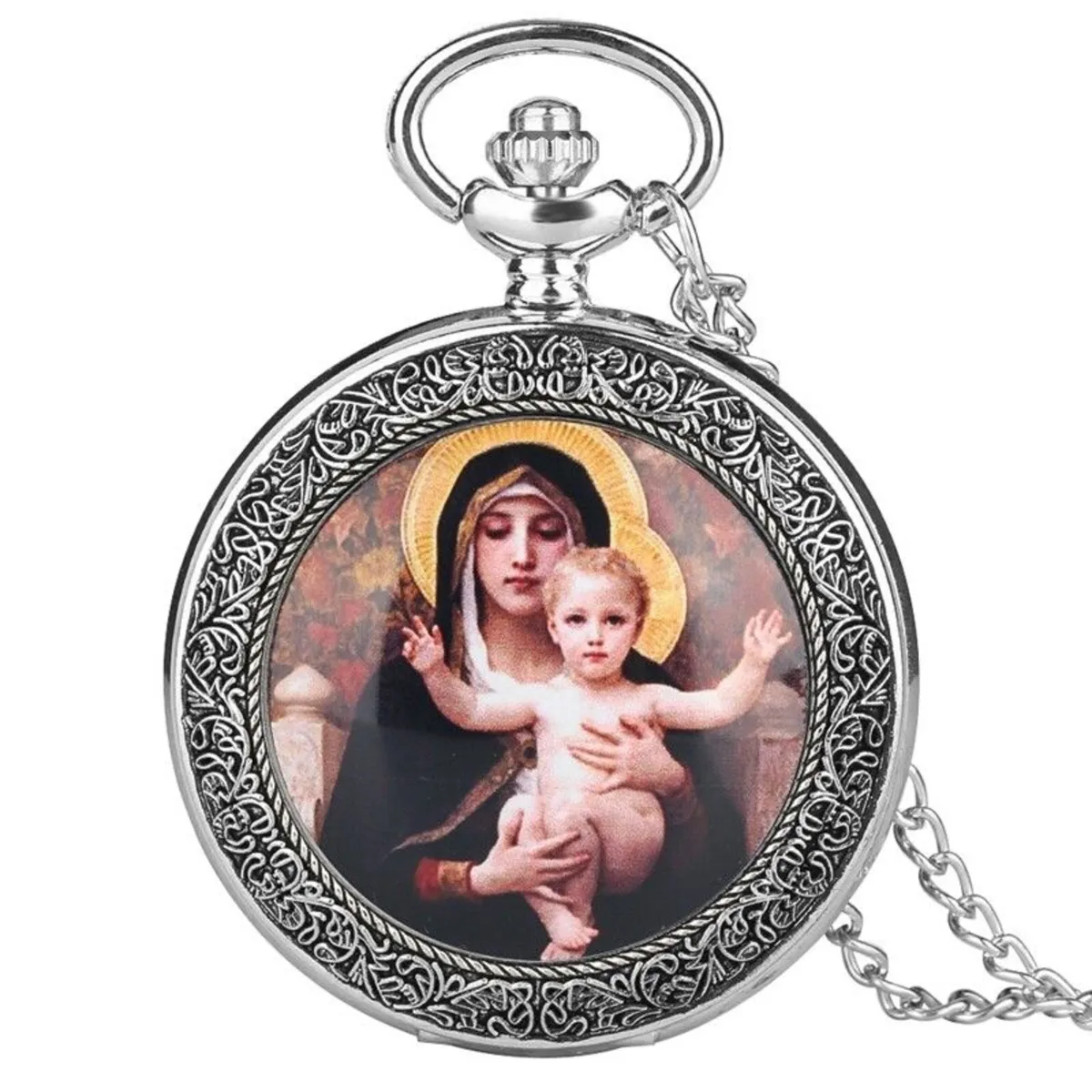 Pocket Watch, Mother And Child, Free Post - Image 2