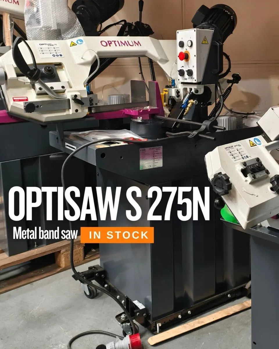 Swivel Bandsaw - Optimum OPTIsaw S275N - Image 2