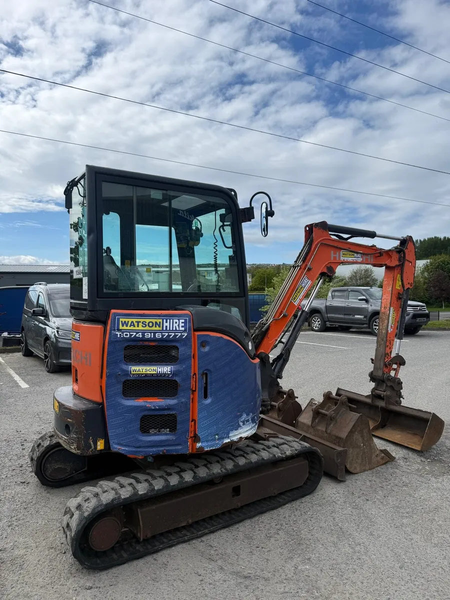 2017 Hitachi ZX 26U 2.6T Digger / Excavator - Image 4