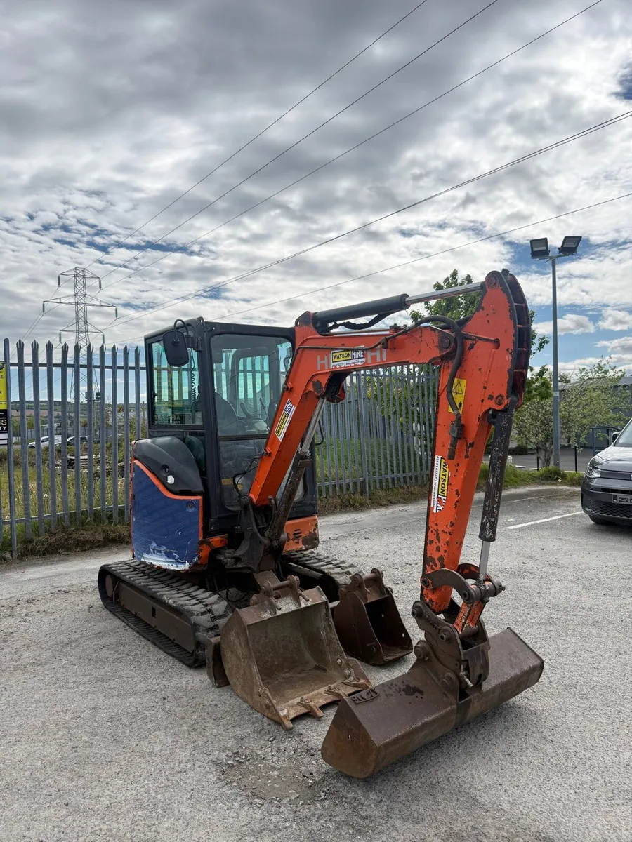 2017 Hitachi ZX 26U 2.6T Digger / Excavator - Image 1