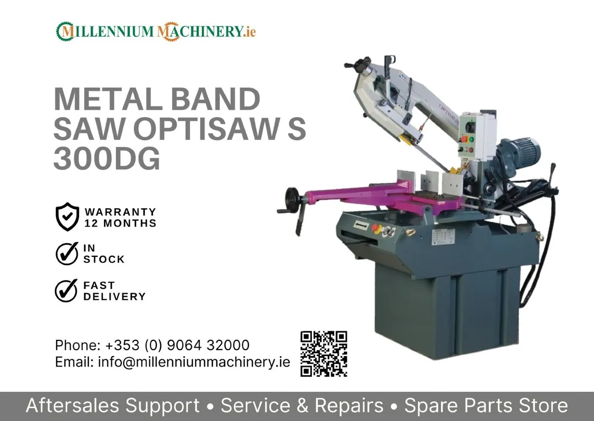 Double Mitre Bandsaw - Optimum OPTIsaw S 300DG - Image 1