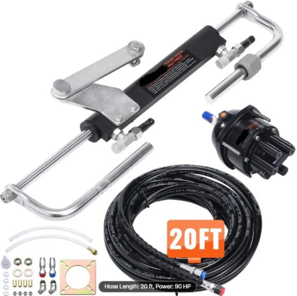 Hydraulic Outboard Steering Kit, Marine Boat - Image 1
