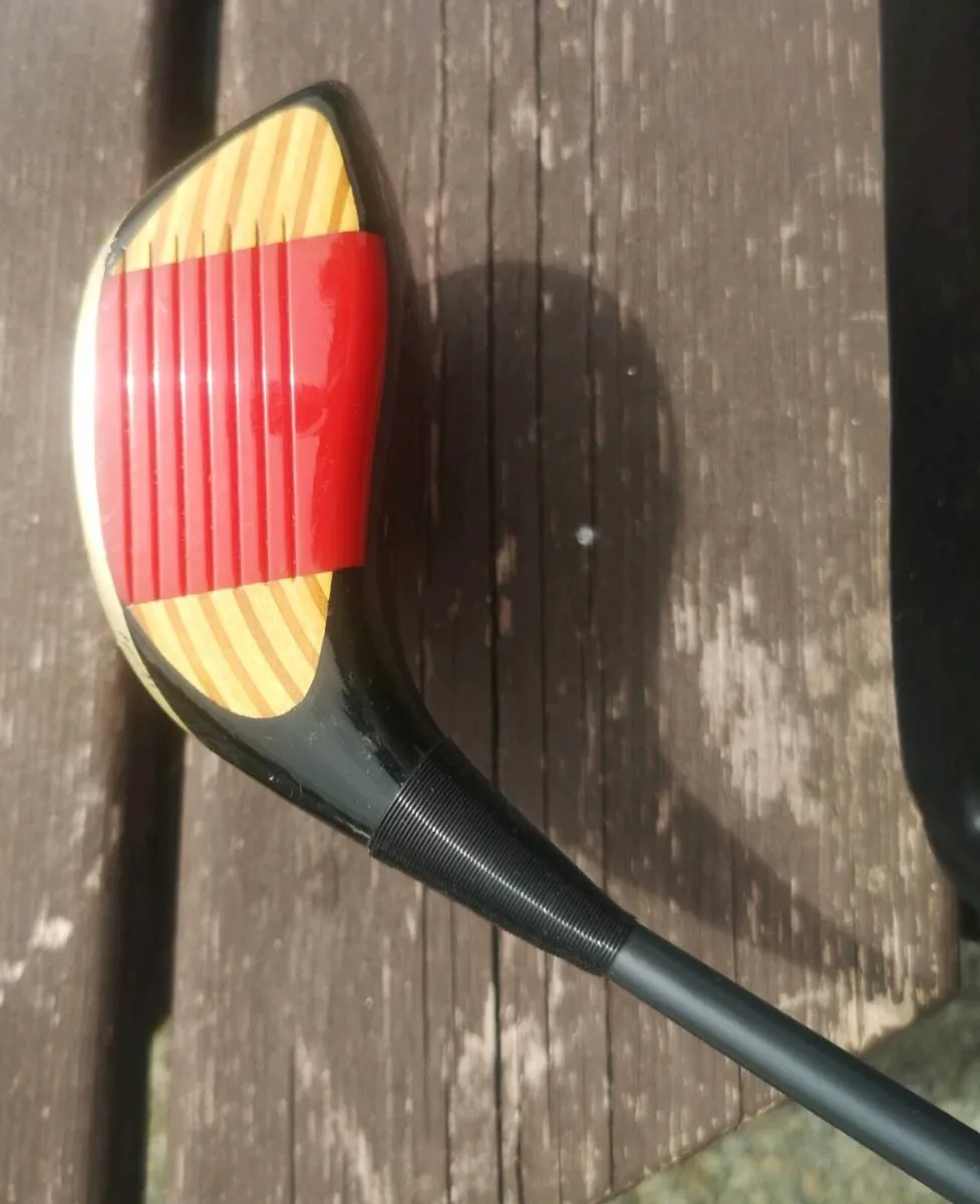 Vintage Ping Zing Black Wooden ladies driver - Image 2