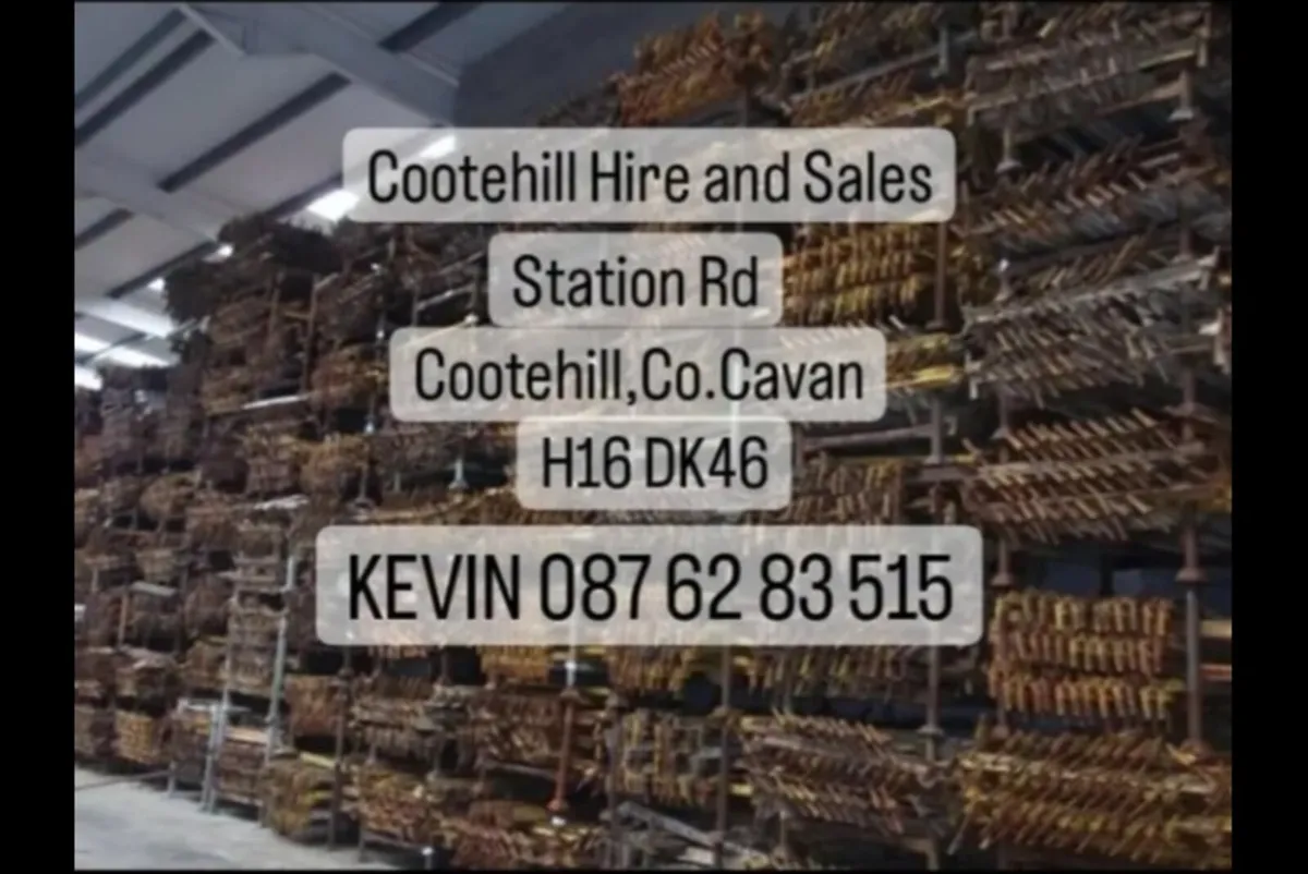 Scaffold for self hire,erect,certify - Image 4