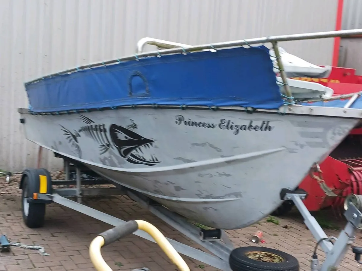 14 Ft Boat and Trailer - Image 3