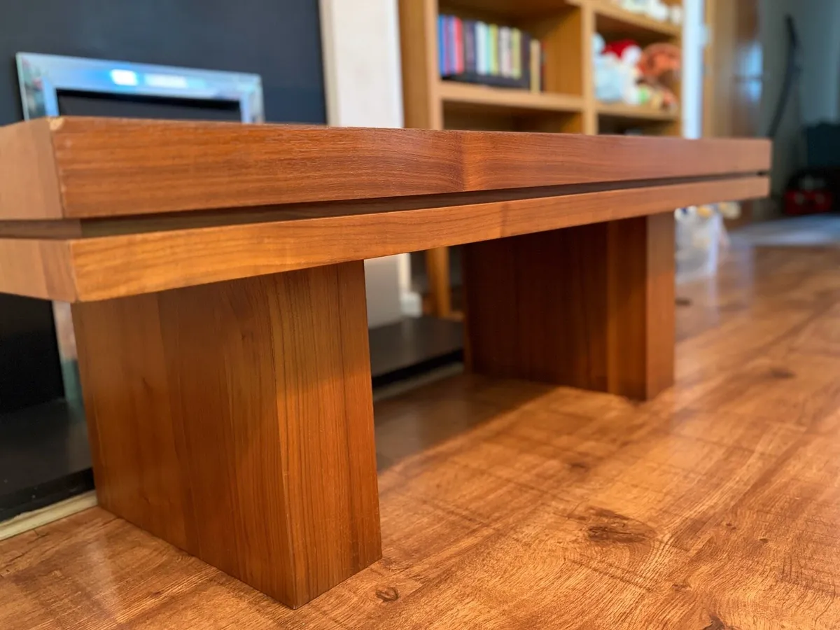 Wooden Coffee Table - Image 3