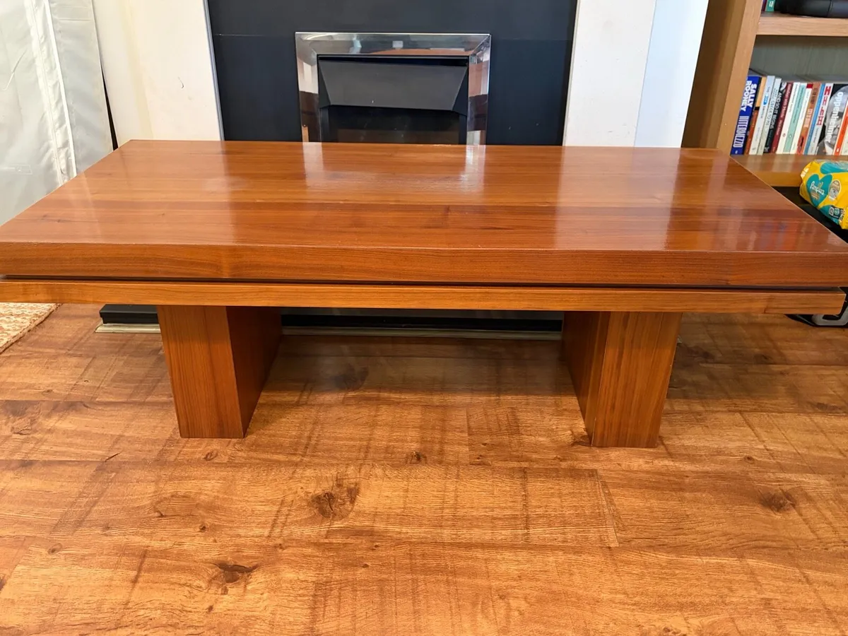 Wooden Coffee Table - Image 4