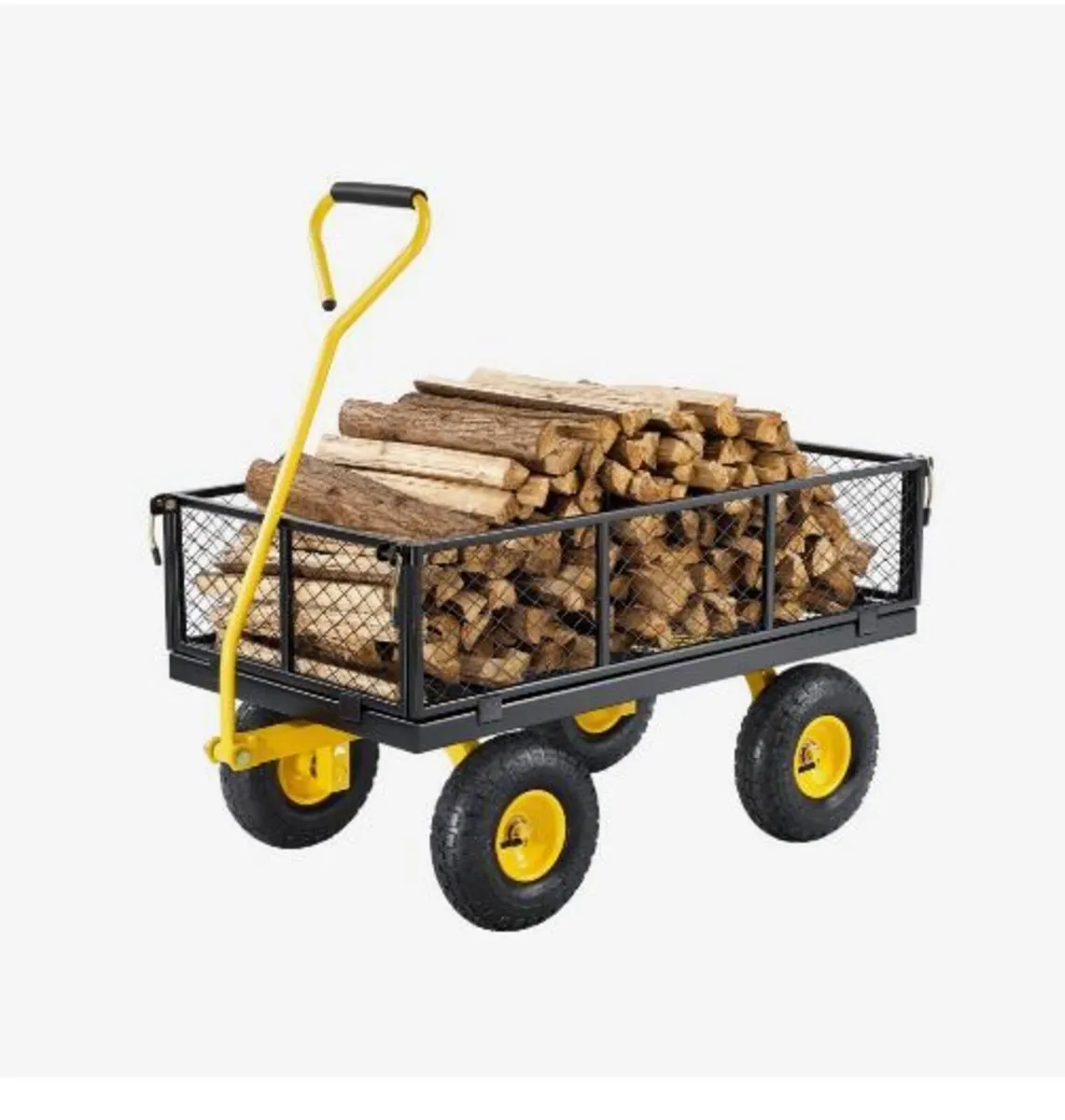 900 Lbs Heavy Duty Steel Garden Cart - Image 1