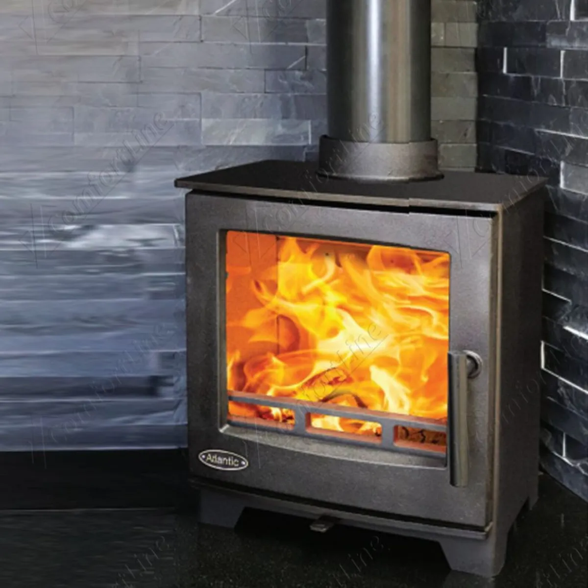 Atlantic Oyster 4kW freestanding stove - Image 1