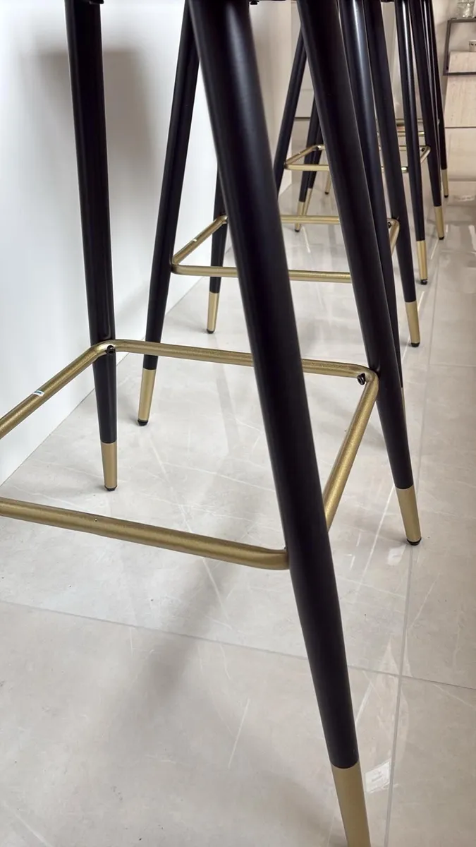 Brand New Taupe Bar Stools - Image 4