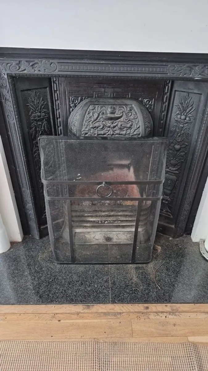 Victorian Fireplace + Wooden Surround - Image 2