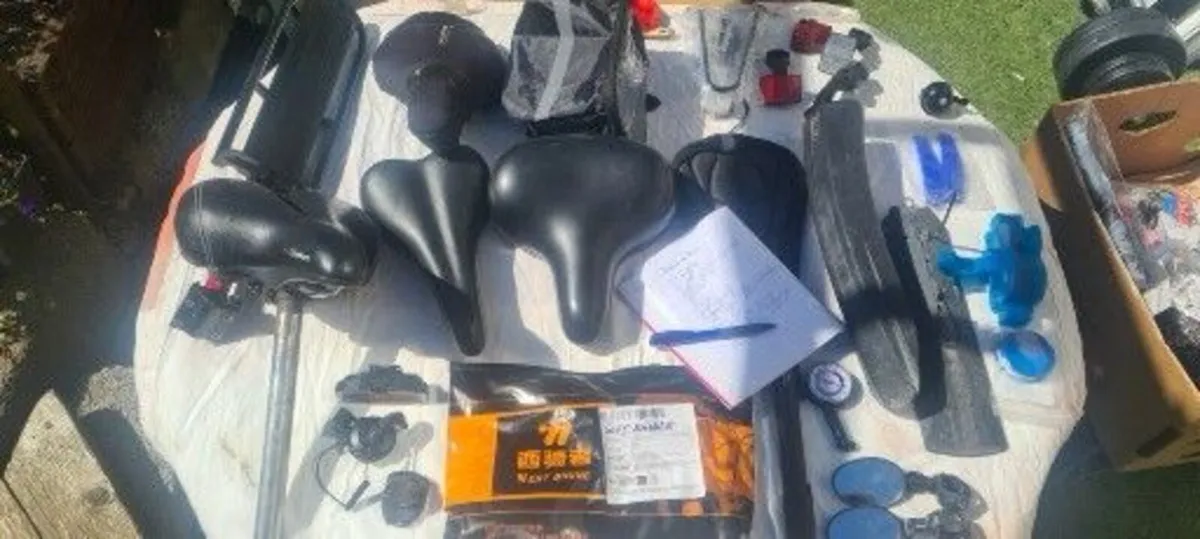 Selection of cycling bits.