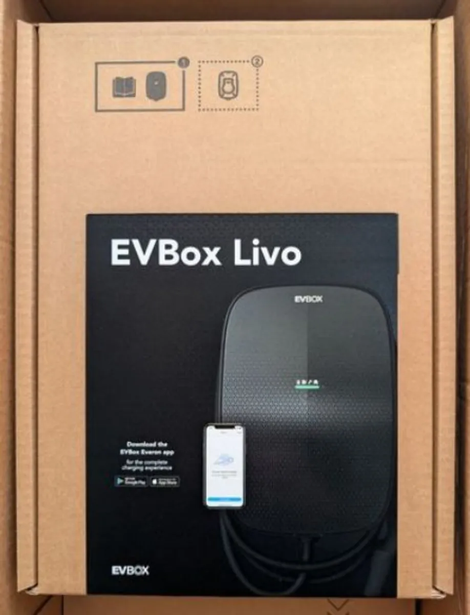 EV charger for sale, EVBox Livo EU 1P32A T2 6M - Image 1