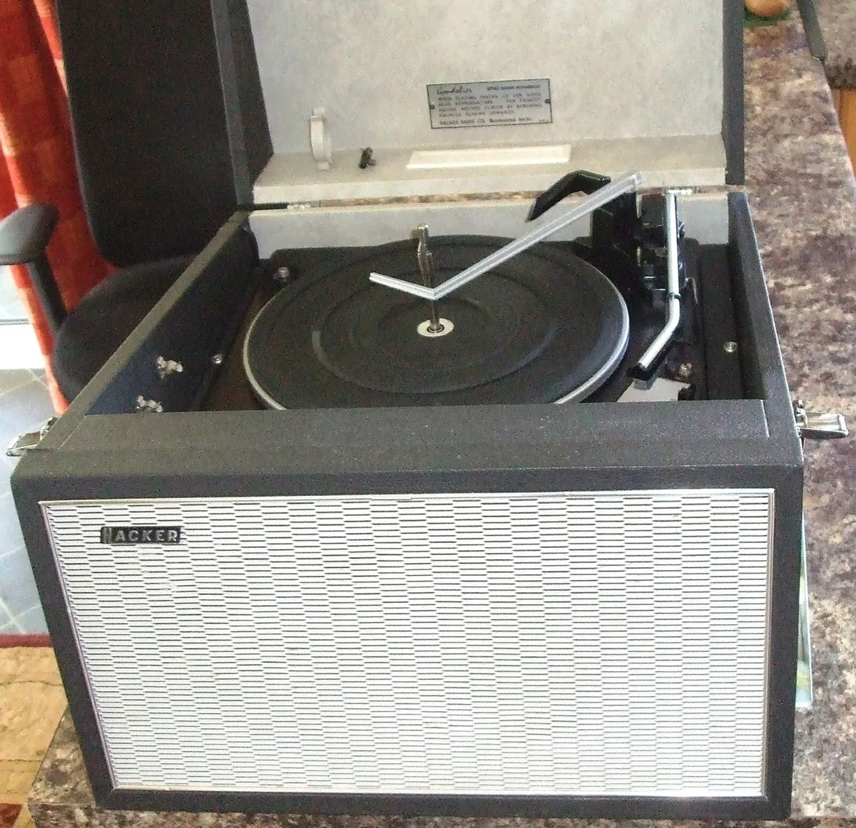 Hacker vintage Record Player GP42 Refurbished - Image 1