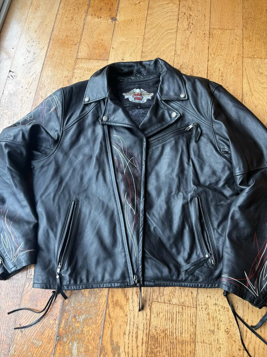 Harley Davidson leather jacket - Image 2