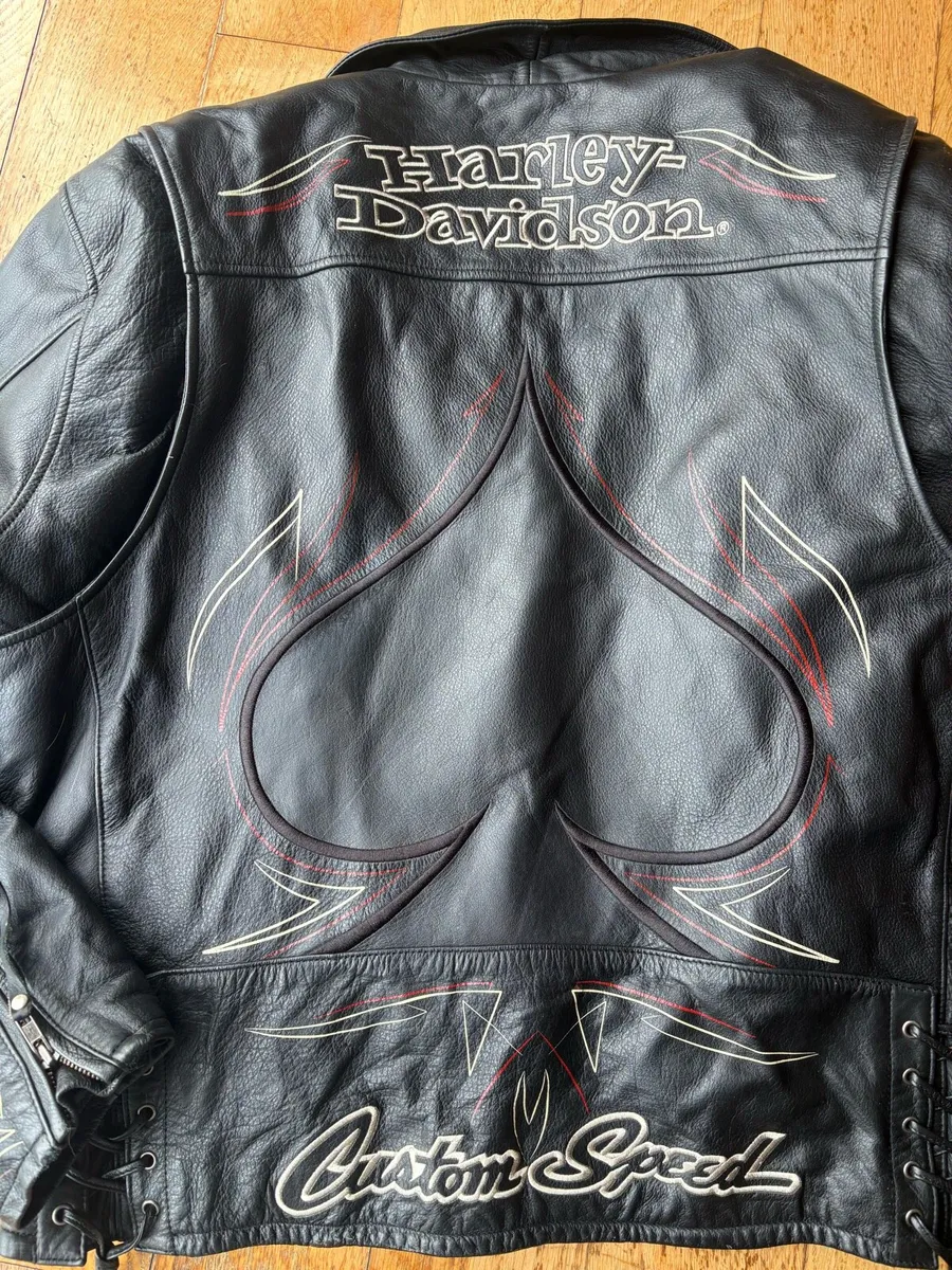 Harley Davidson leather jacket - Image 1