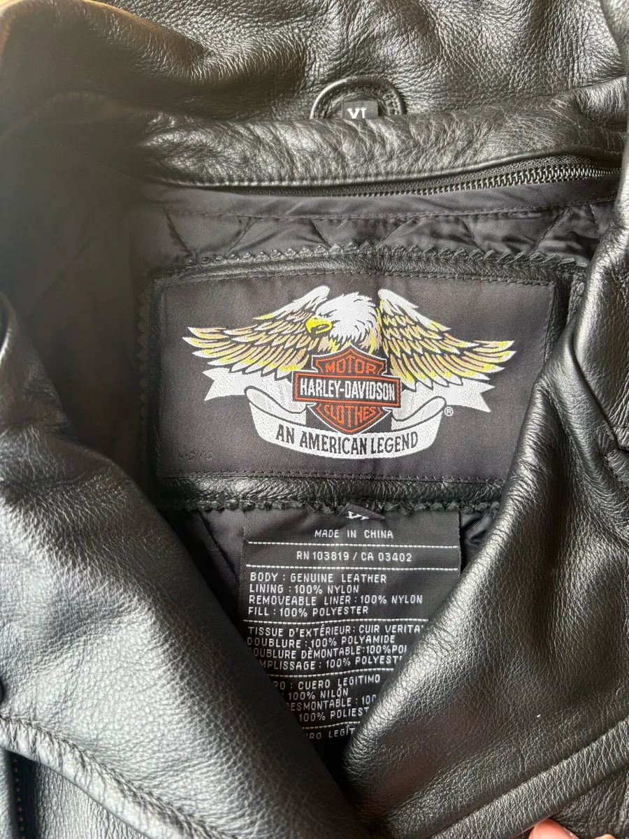 Harley Davidson leather jacket - Image 4