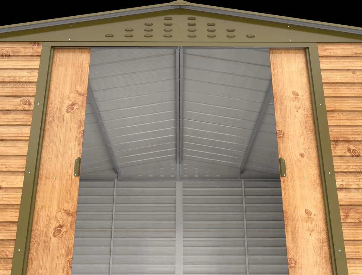 🏔️ ALPINE 10x10 PREMIUM STEEL GARDEN SHED 🏔️ - Image 4