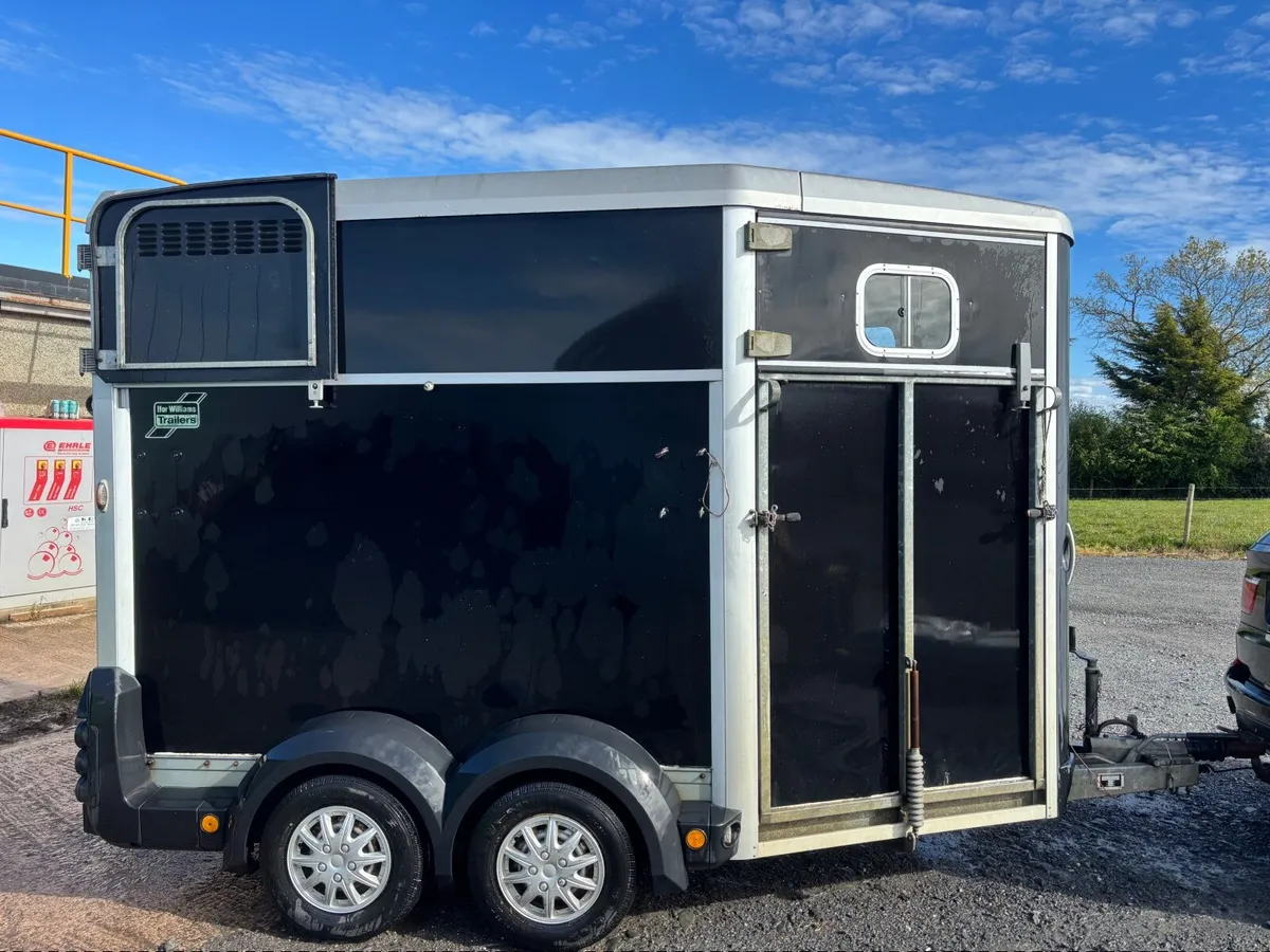 IFOR WILLIAMS HB511 BLACK HORSEBOX - Image 2