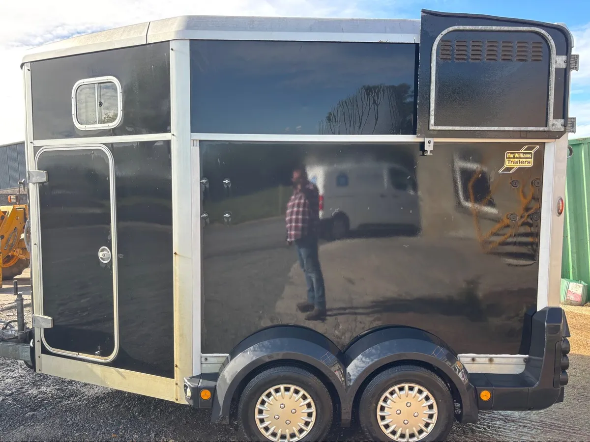 IFOR WILLIAMS HB511 BLACK HORSEBOX - Image 3