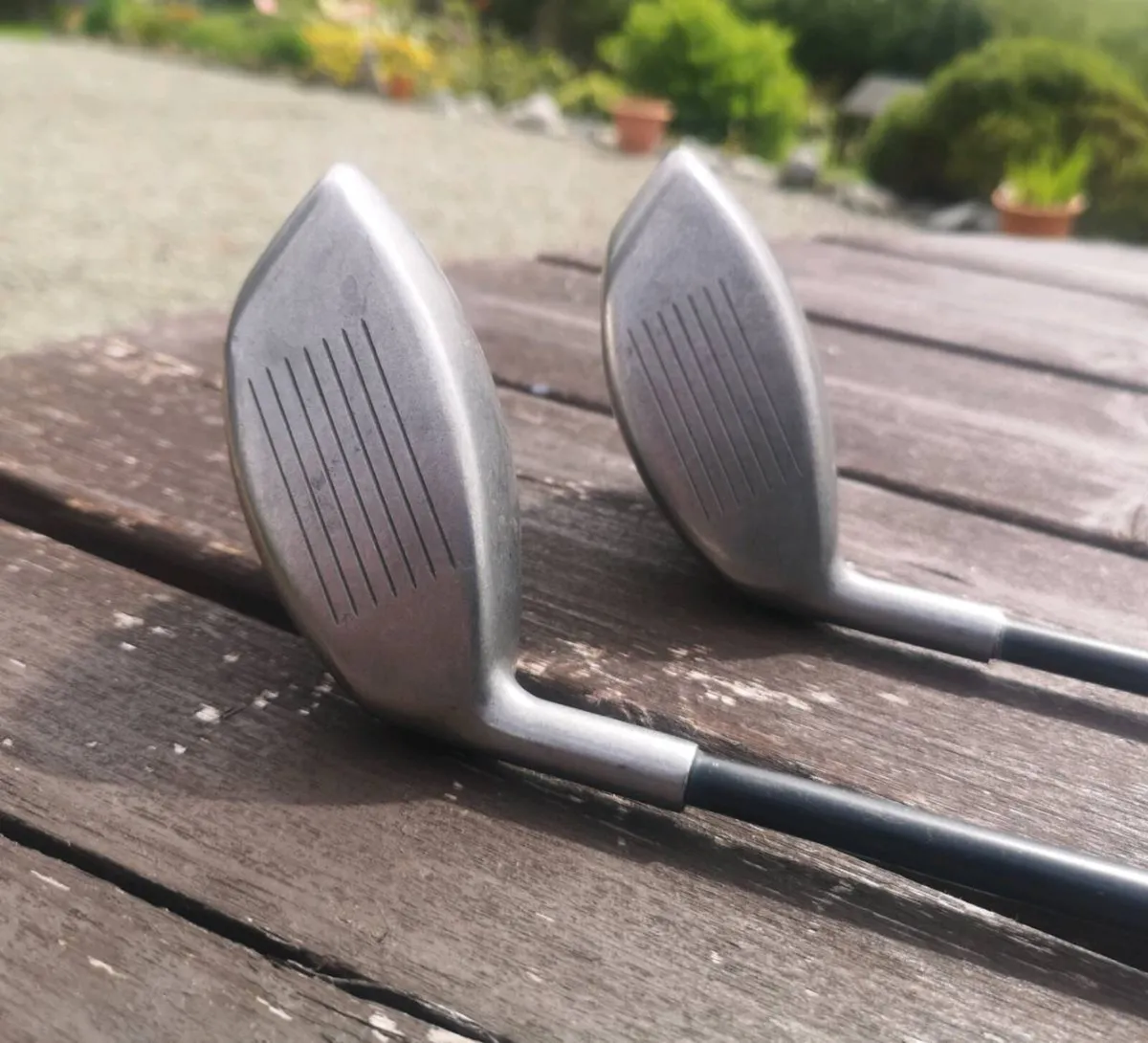 2 x Vintage Ping Zing 2, Drivers black & red dot - Image 2
