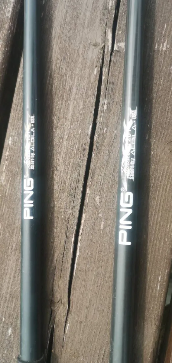2 x Vintage Ping Zing 2, Drivers black & red dot - Image 4