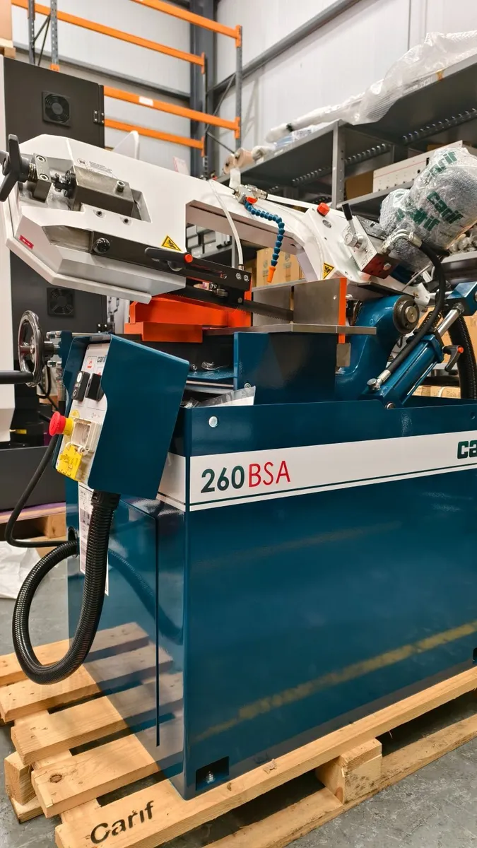 Semi-Automatic Bandsaw Carif 260 BSA - Image 2