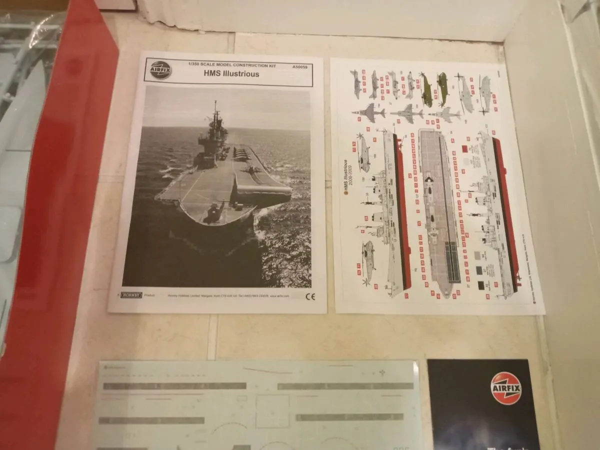 Postage - HMS Illustrious Model Kit. - Image 4