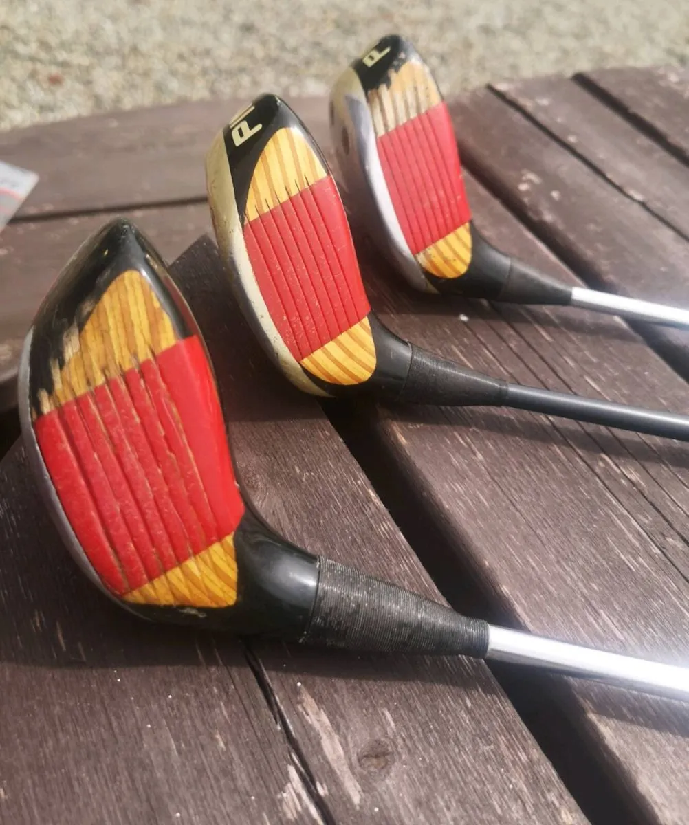 Vintage Ping Black Woods 2 x 5 & 4 wood - Image 1