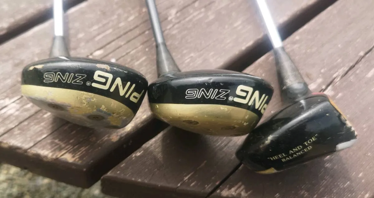 Vintage Ping Black Woods 2 x 5 & 4 wood - Image 2