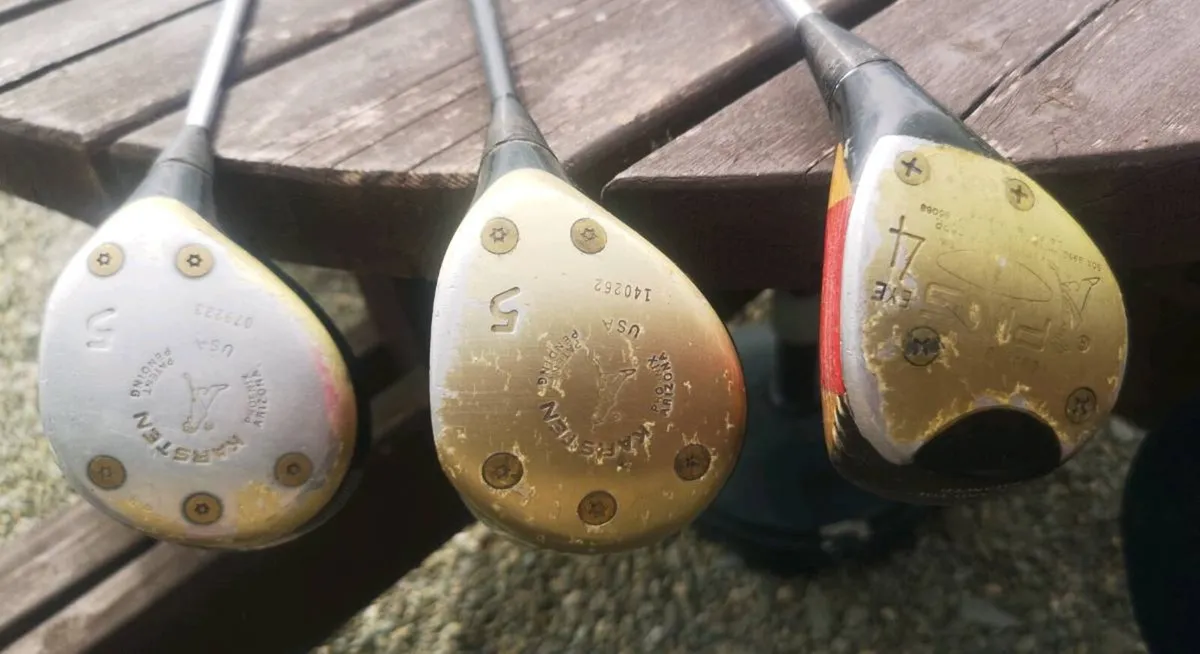 Vintage Ping Black Woods 2 x 5 & 4 wood - Image 3