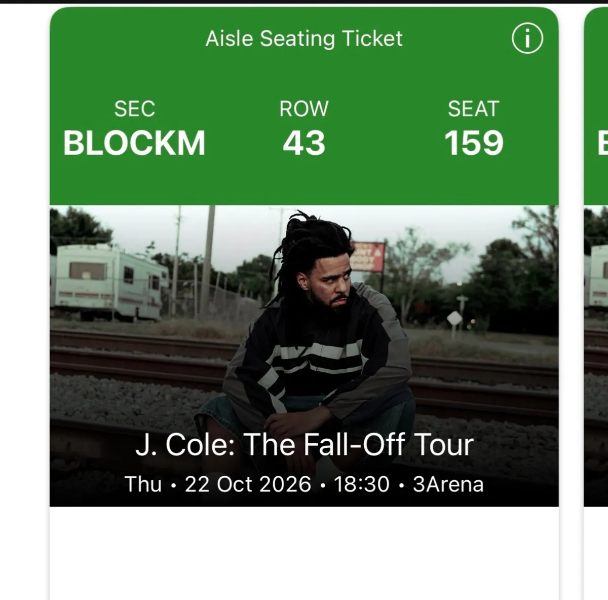 J Cole tickets - Image 2
