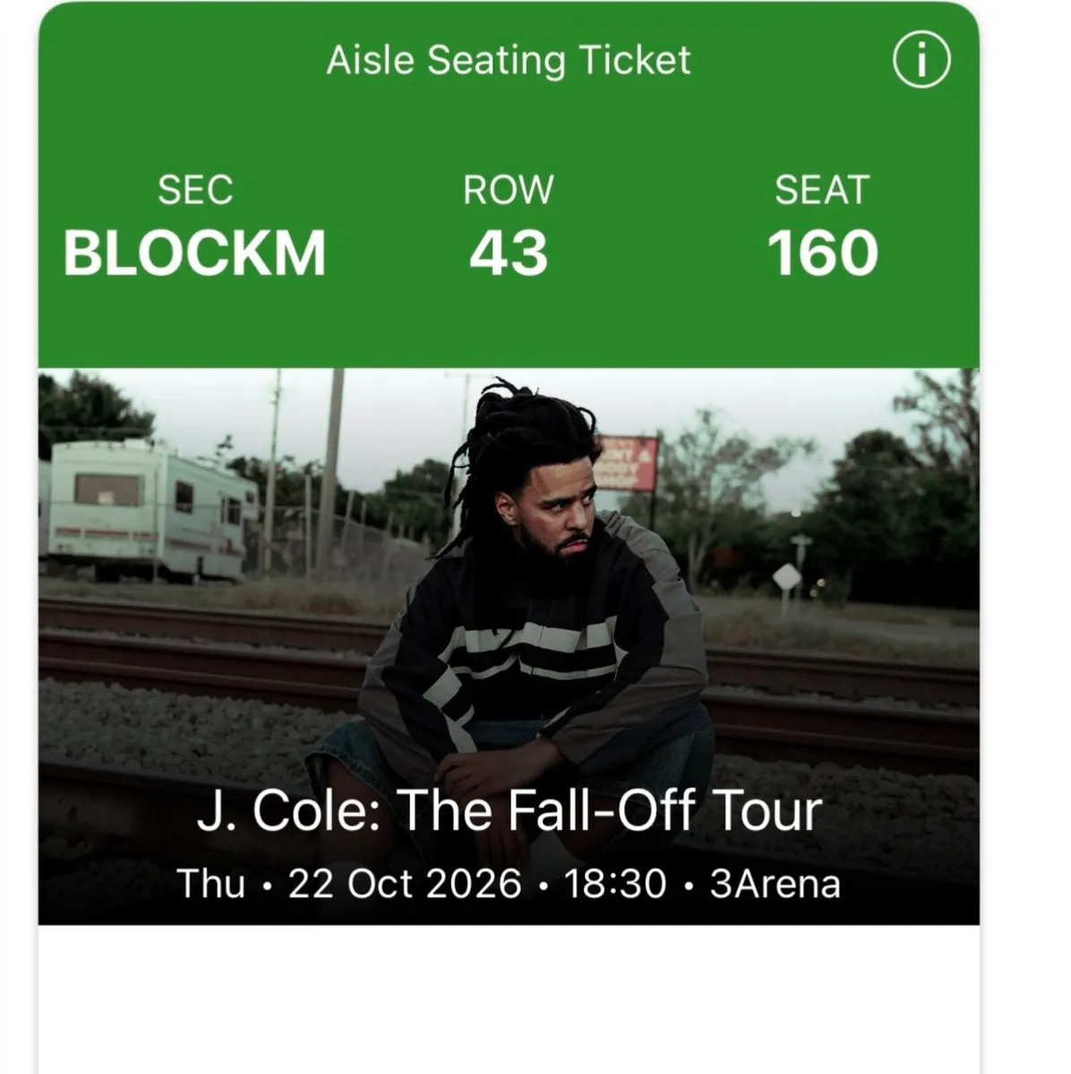 J Cole tickets - Image 1