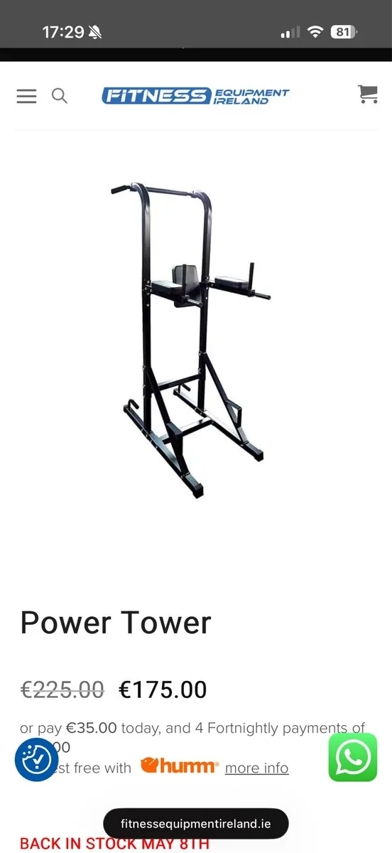 Pull up/dip tower - Image 4