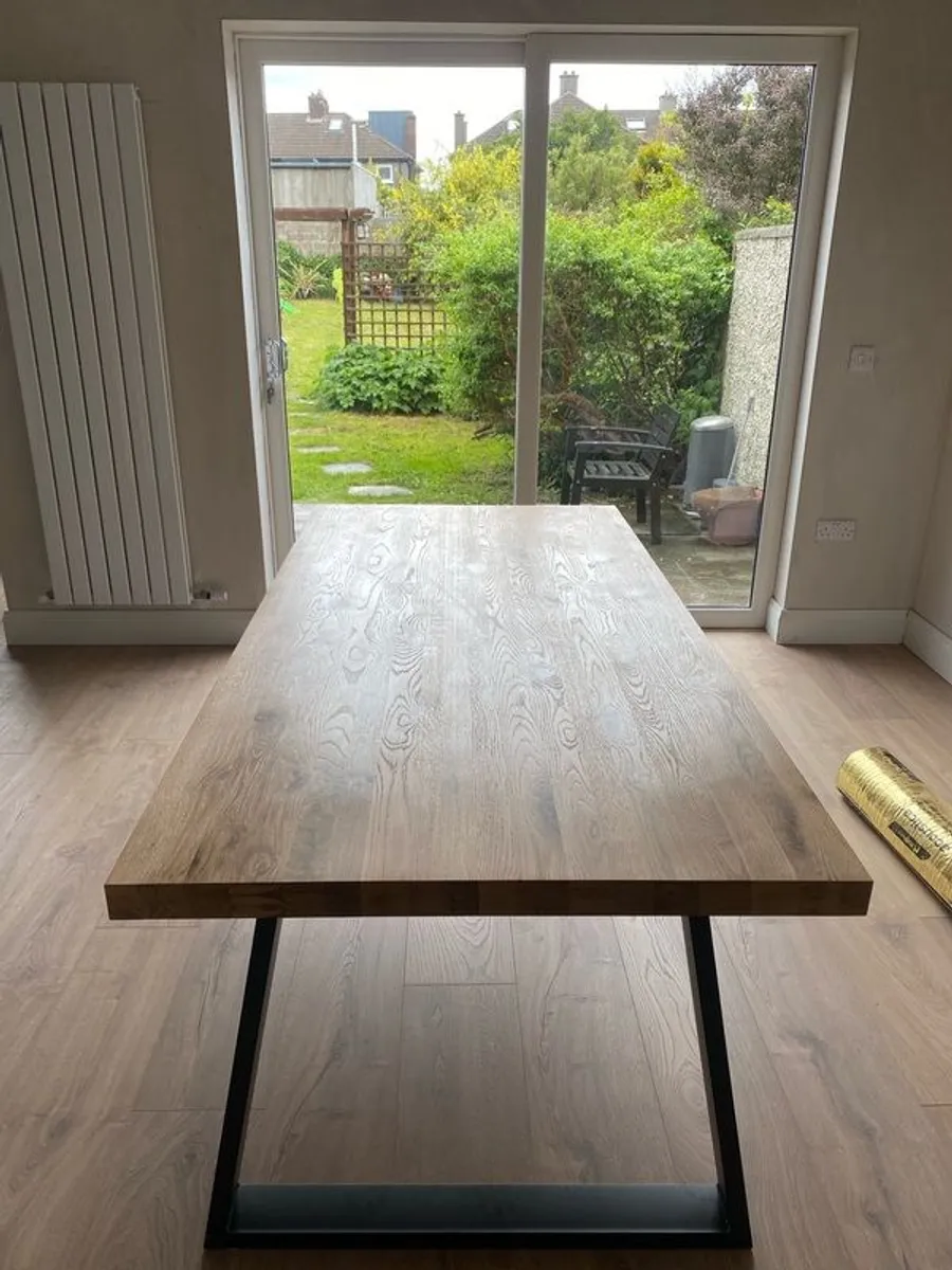 Solid Oak Dining Table- brand new - Image 2