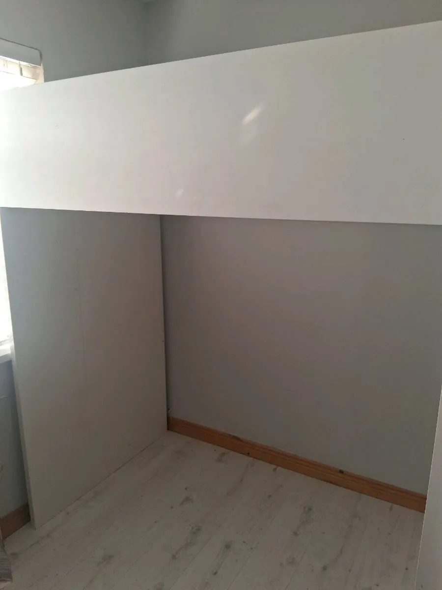 småstad loft bed with desk and drawers - Image 3