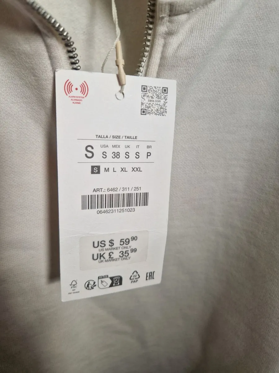 Half zip sweater men Zara - Image 2