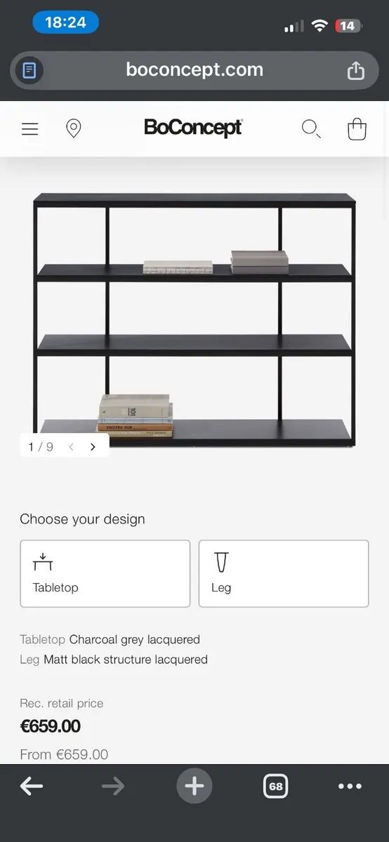 BoConcept Como shelves in white - Image 3