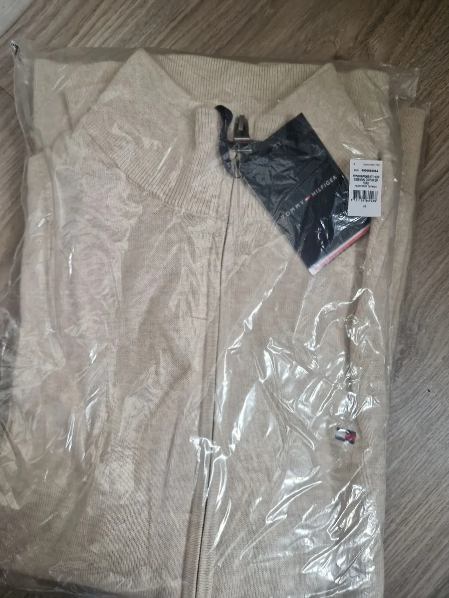 Hilfiger fine knit zip cardigan - Image 2