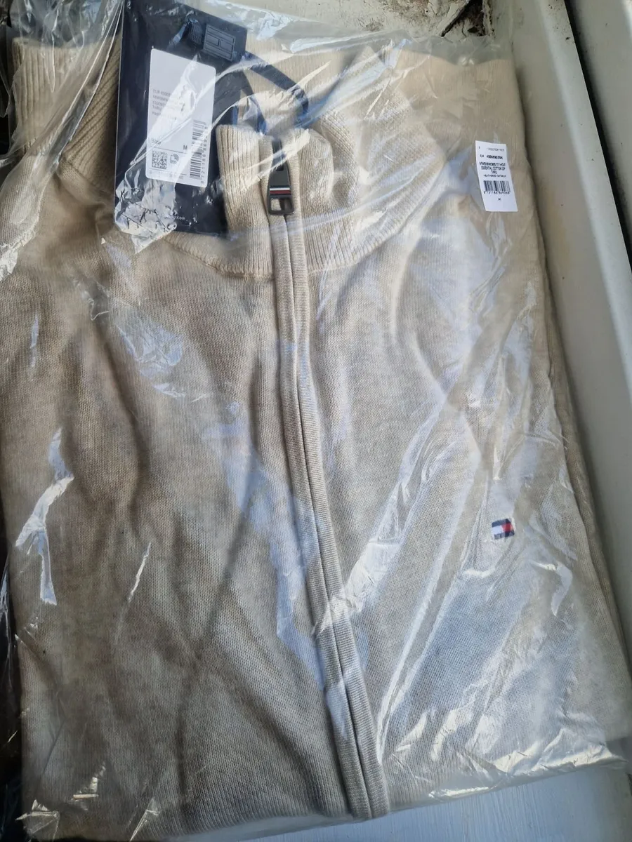 Hilfiger fine knit zip cardigan - Image 1