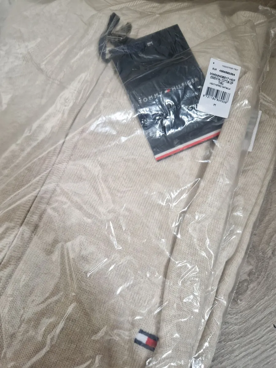 Hilfiger fine knit zip cardigan - Image 3