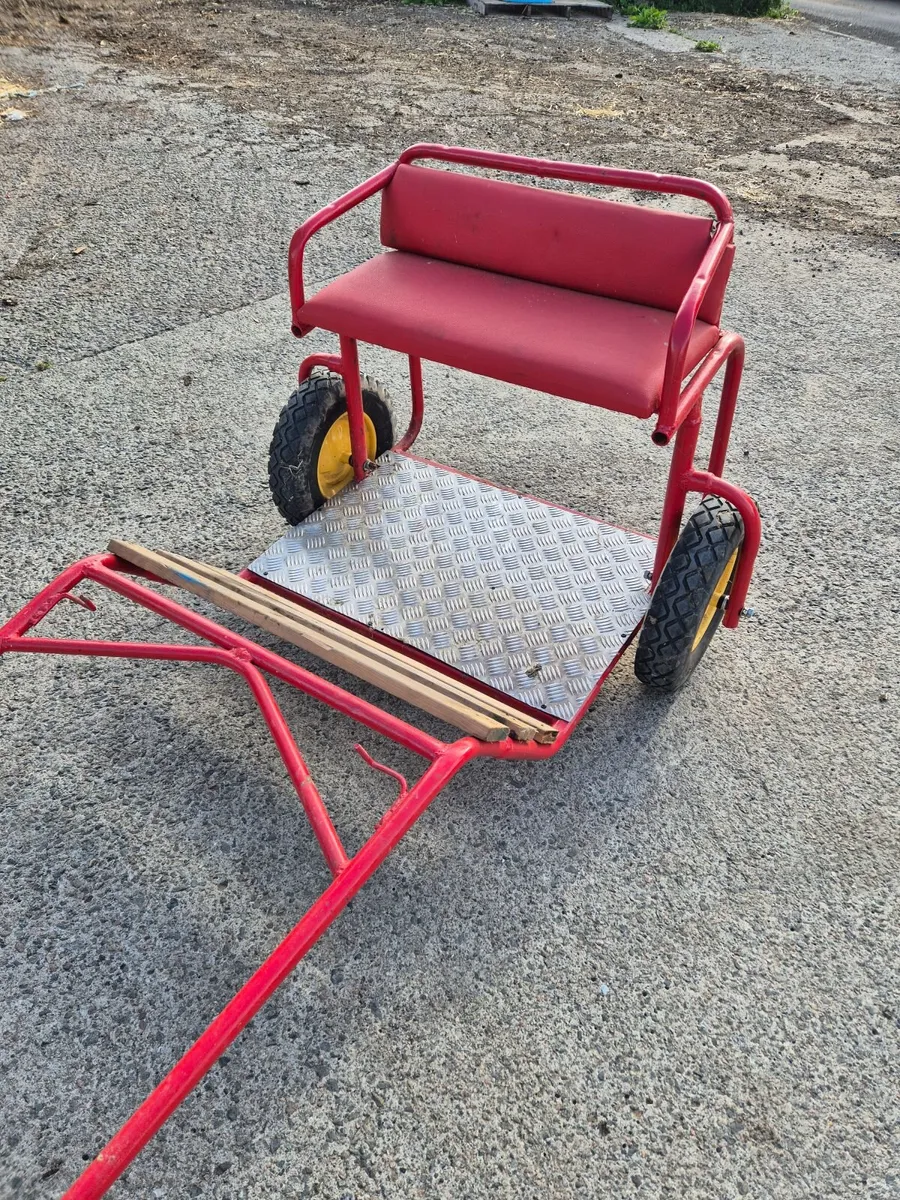 Sell or Swap. Shetland/Small Pony Cart - Image 2