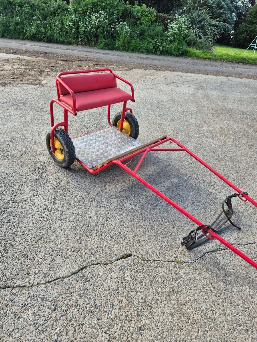 Sell or Swap. Shetland/Small Pony Cart - Image 3