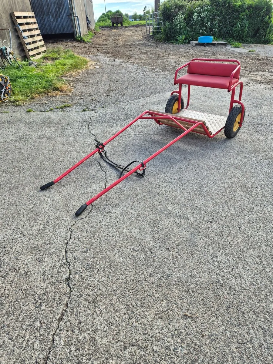Sell or Swap. Shetland/Small Pony Cart - Image 4