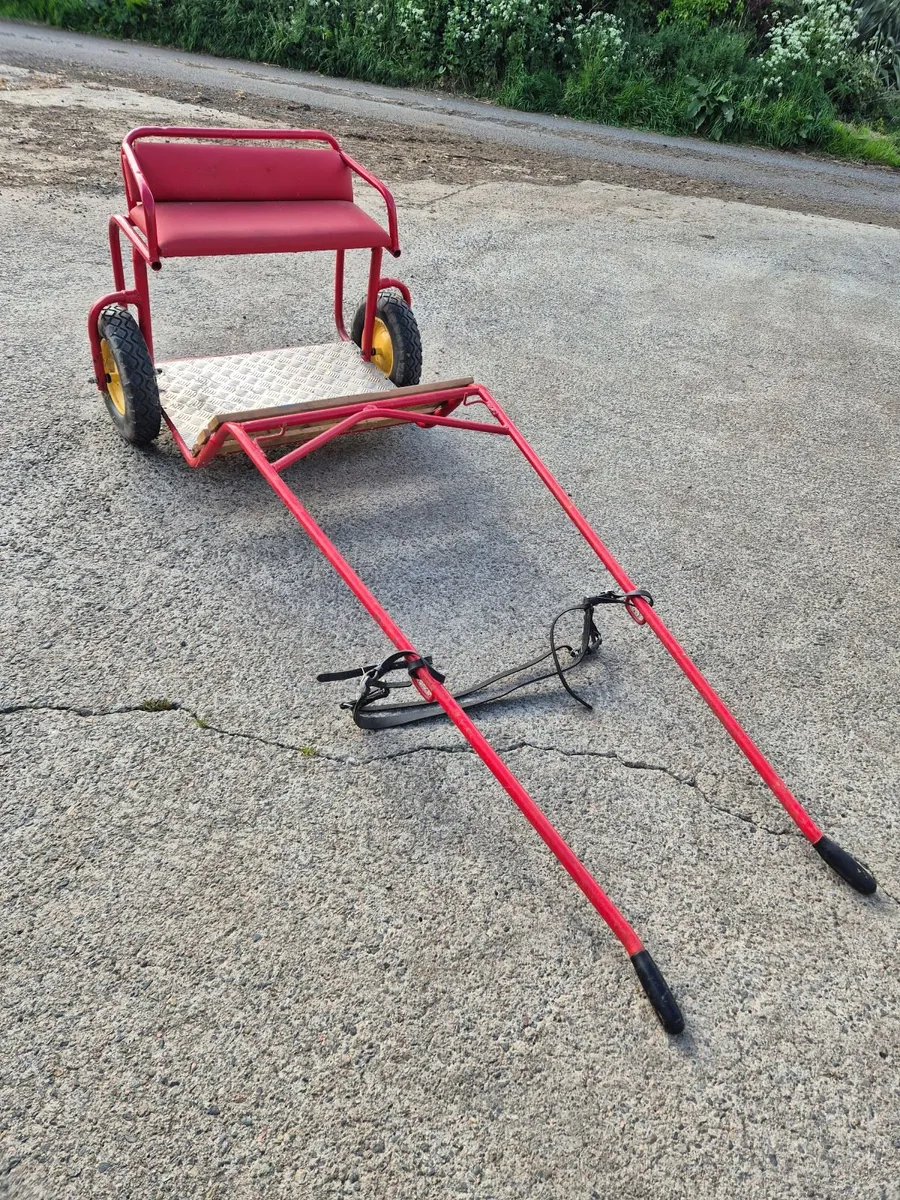 Sell or Swap. Shetland/Small Pony Cart - Image 1