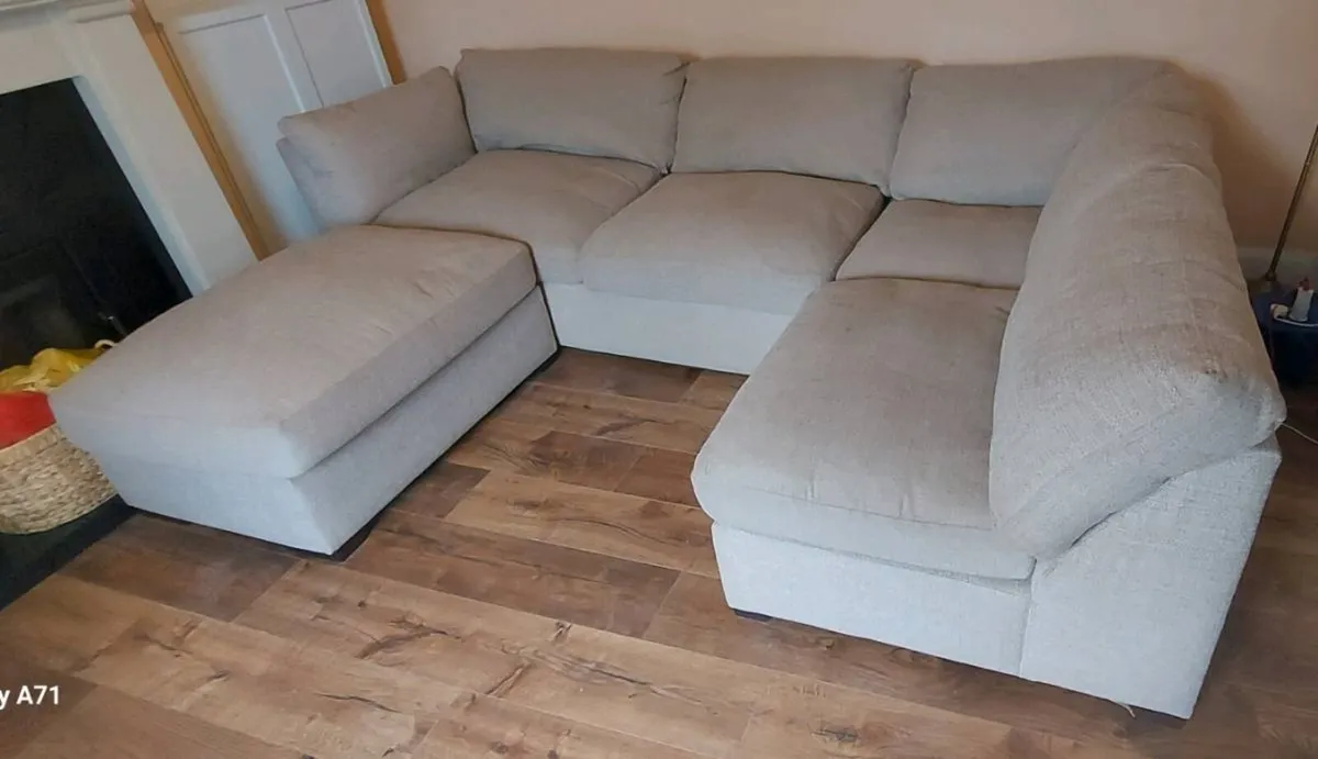 Large L-shaped sofa/couch - on hold - Image 1